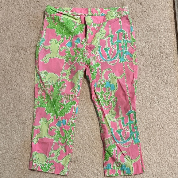 Lilly Pulitzer Other - Lilly Pulitzer Pink and Green Kids' Playful Print Pants Bundle and Save